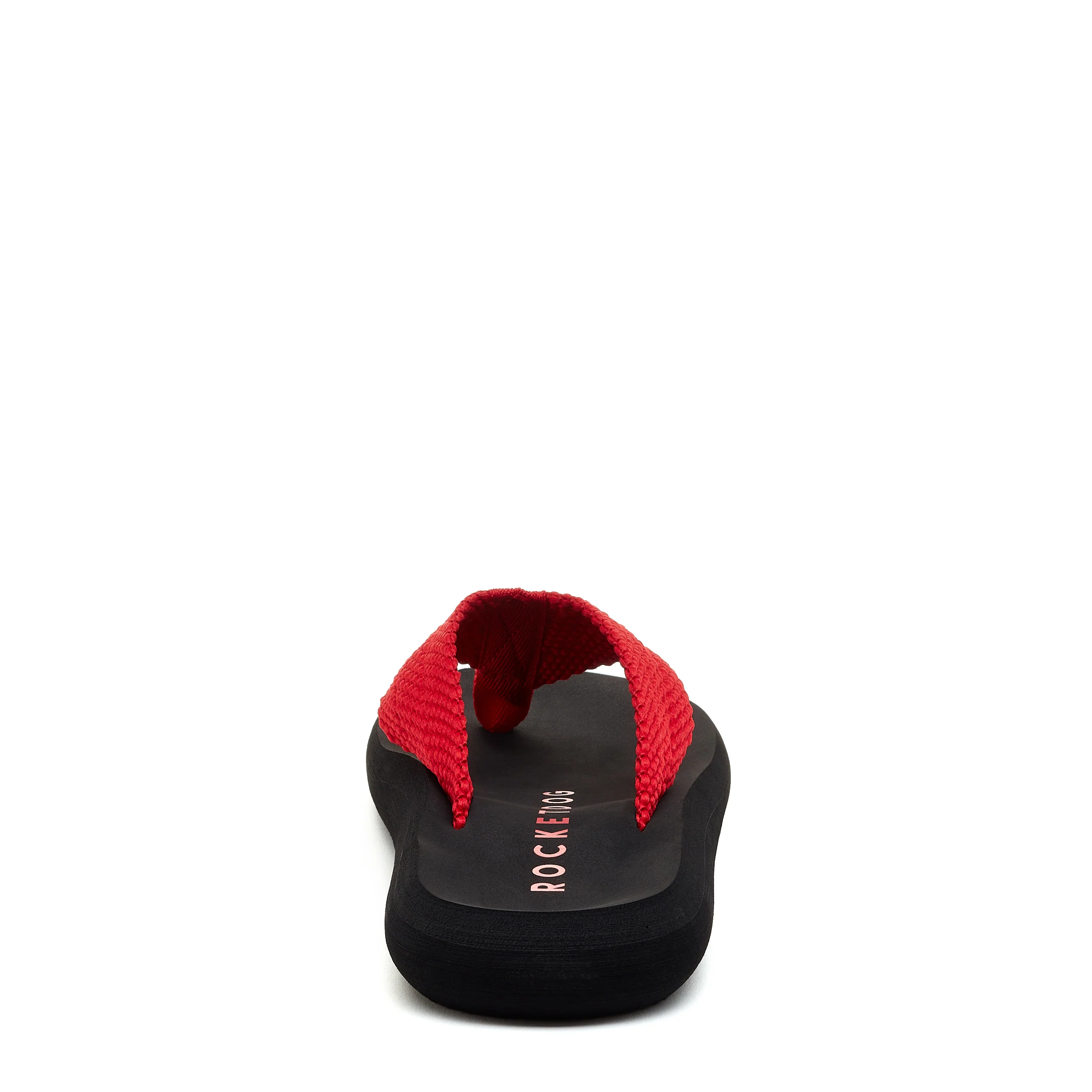 Sunset Red Webbing Flip Flop - Image 6