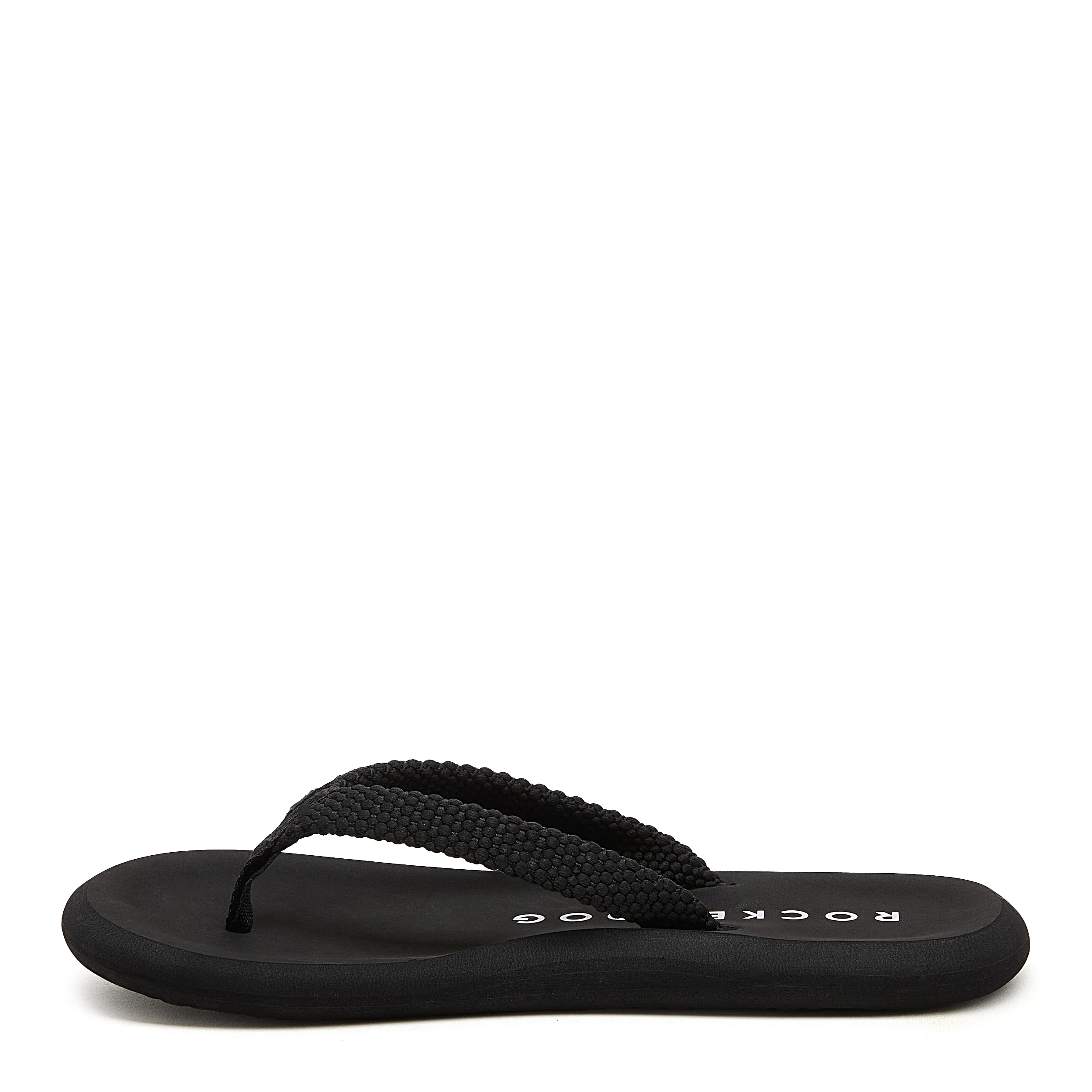 Sunset Slim Black Flip Flops - Image 4