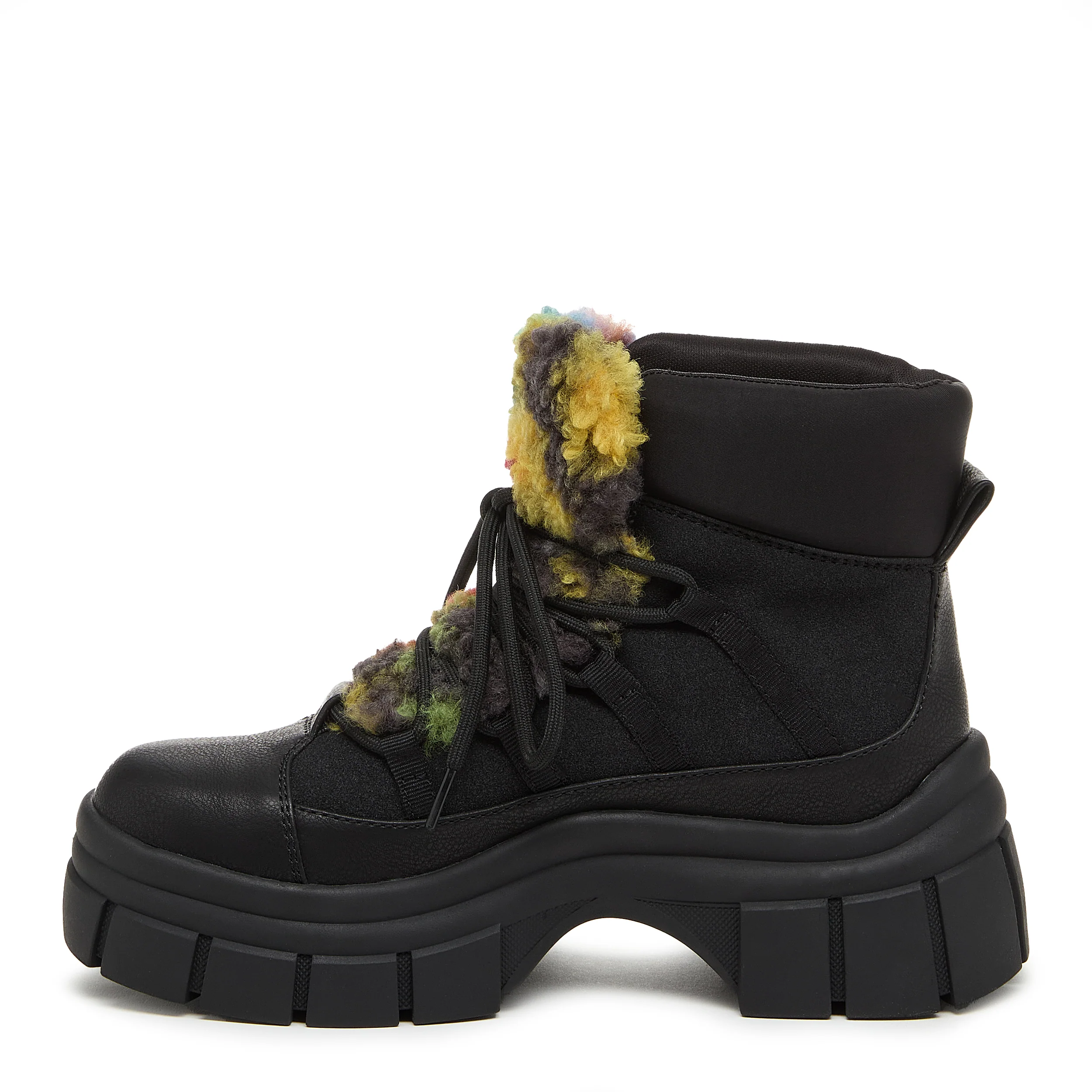 Tiger Black Rainbow Platform Bootie - Image 3