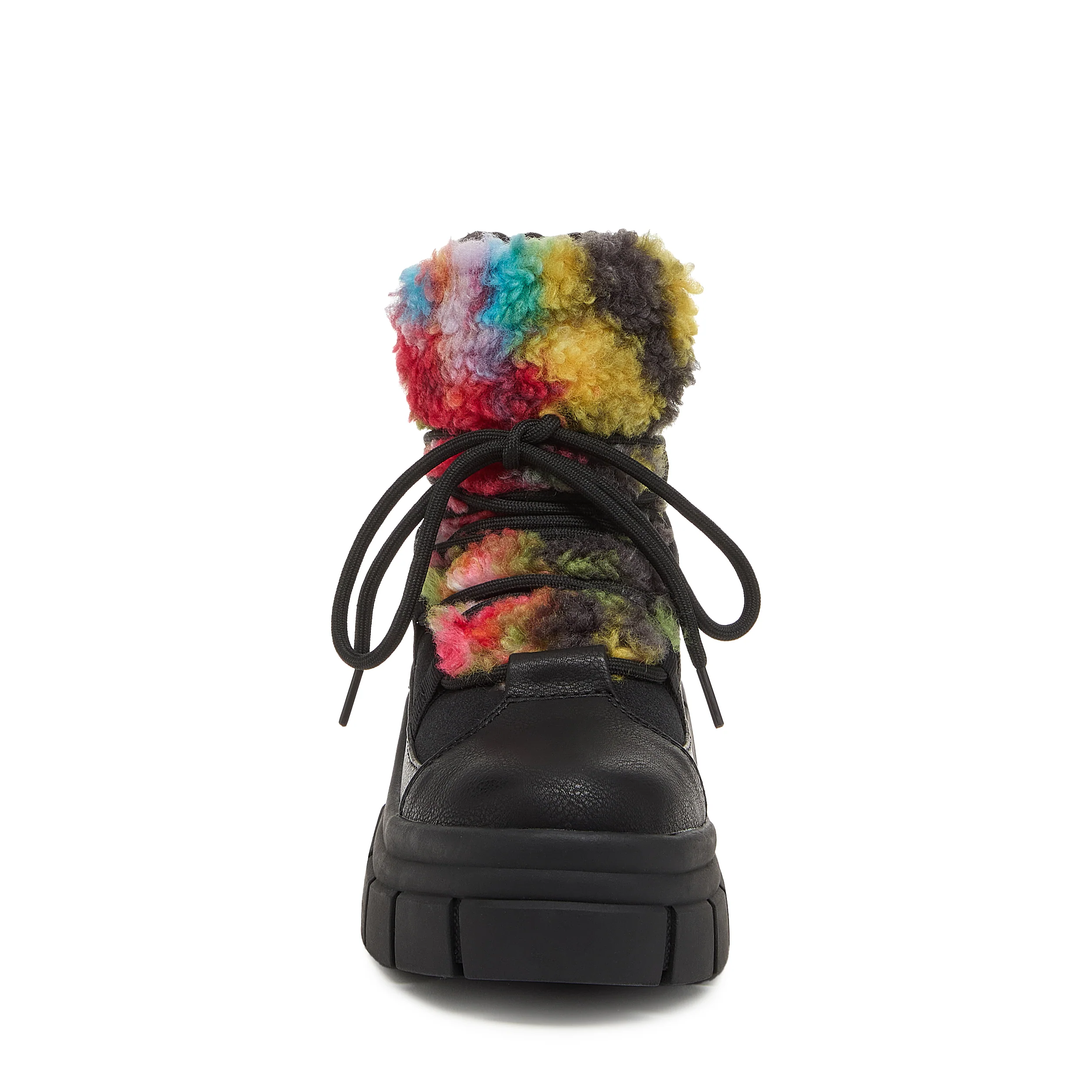 Tiger Black Rainbow Platform Bootie - Image 5