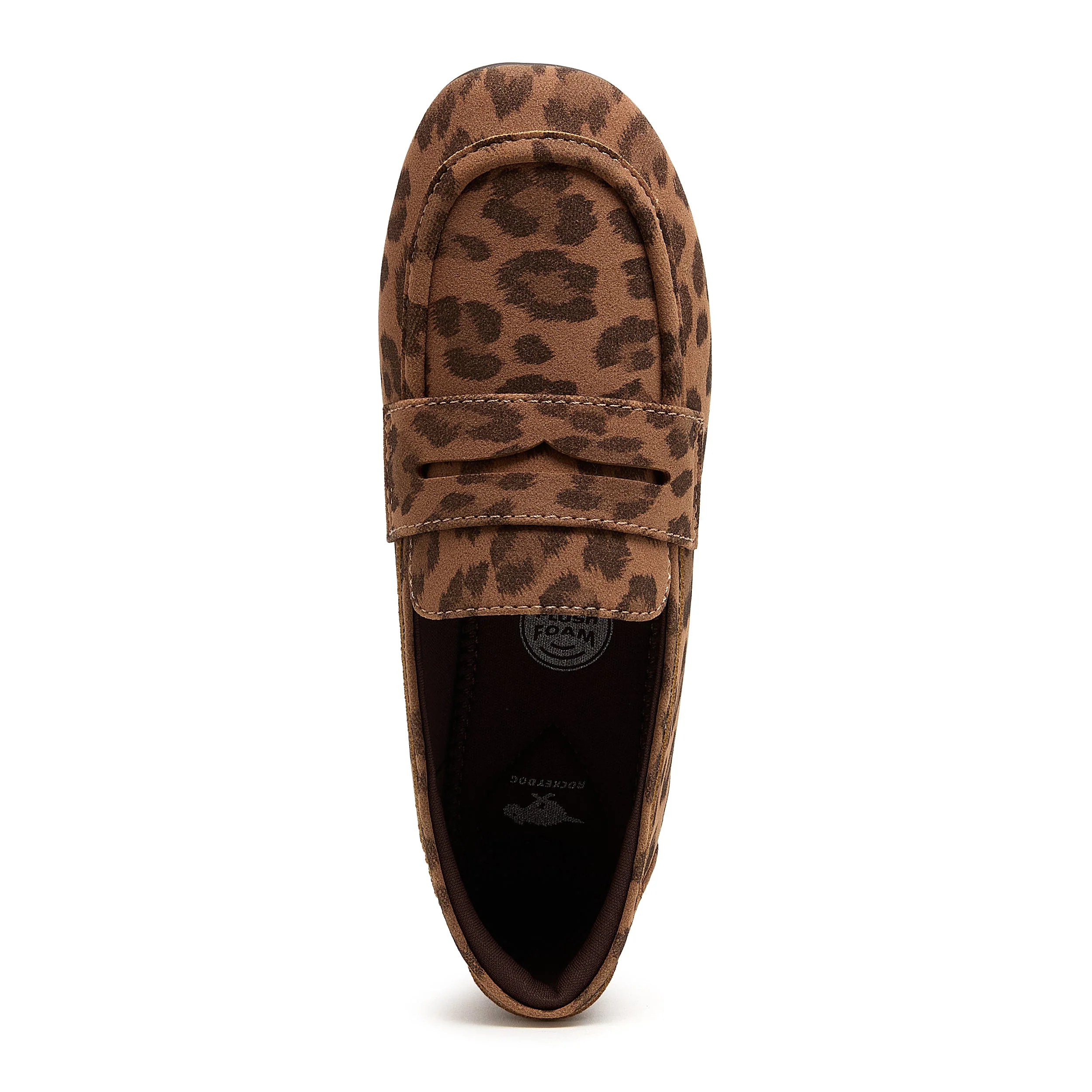 Trixie Leopard Print Loafers - Image 7